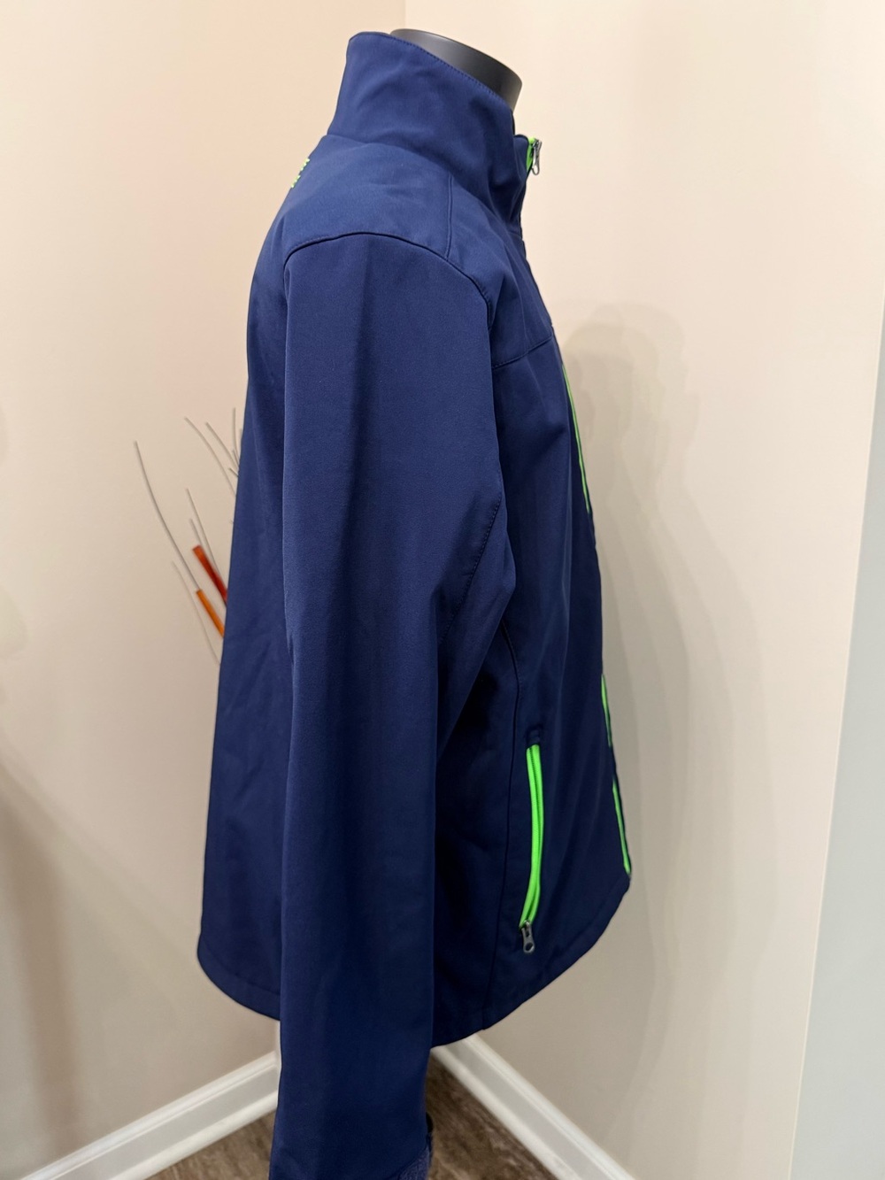 Seattle Seahawks G-III Jacket Adult Sz Large Full Zip Football NFL Sport Mens - Picture 4 of 16
